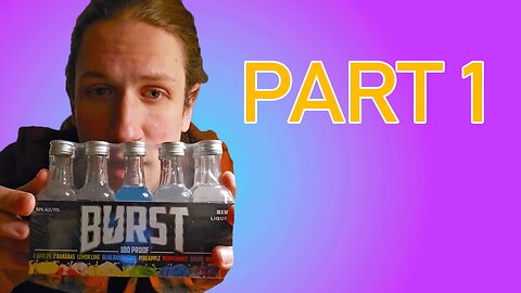 Tasting 8 Flavors of BURST Shooters Party Pack Part 1