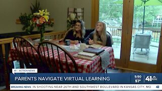 Parents navigate virtual learning