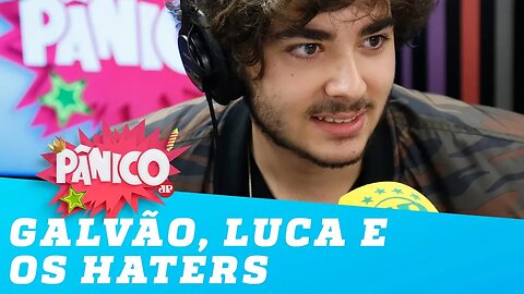 Luca Bueno: "Meu pai lida bem com os HATERS e eu tento fazer o mesmo"