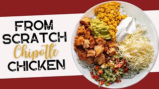 How to Make Chipotle Chicken from Scratch! |iamhomesteader.com
