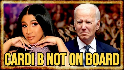 Cardi B SLAMS Biden, NOT VOTING For Him in 2024