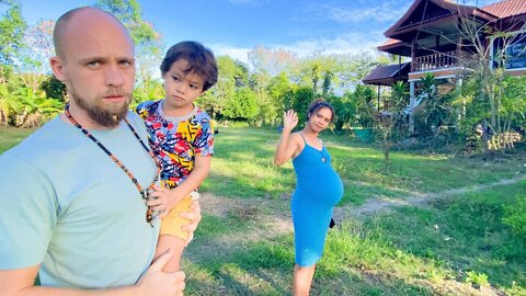 My Pregnant Wife Is Moving Out... Leaving Us Two On Our Thailand Farm 🇹🇭