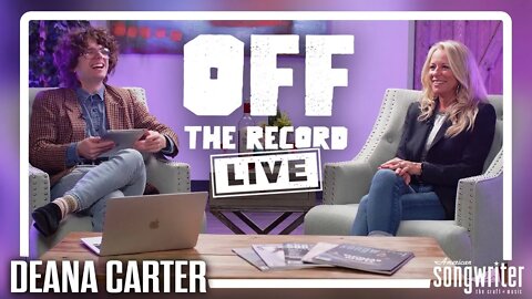 Strawberry Wine with Deana Carter | Off The Record Live