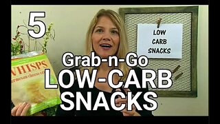 5 Grab-n-Go Low-Carb Snacks - No Cooking