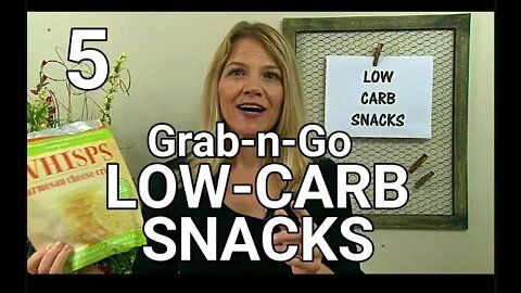 5 Grab-n-Go Low-Carb Snacks - No Cooking