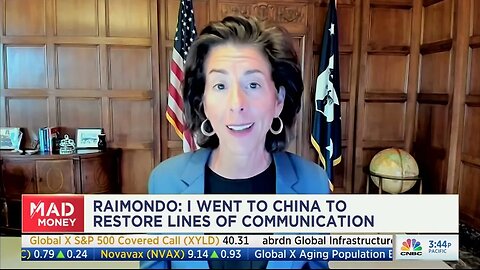 Biden Commerce Secretary Gina Raimondo: Starbucks Helping To "De-Escalate" Tensions With China