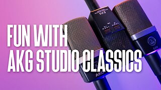 AKG studio classic microphones — Comparison of the AKG C214, C314, & C414 XLS