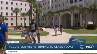 FGCU students to resume on campus learning Monday