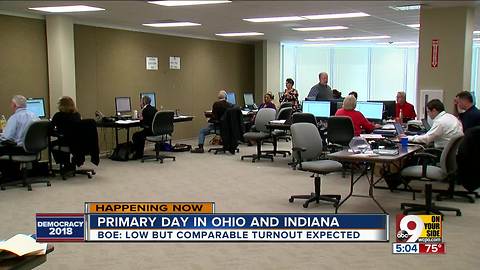 Primary day in Ohio and Indiana