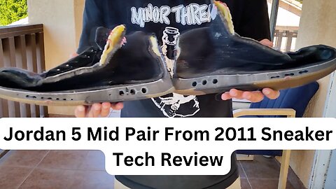 Jordan 5 OG Mid Metallic Silver Pair From 2011 Sneaker Tech Review