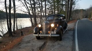 1936 Buick Model 60 Century Out for a test drive 12-03-2020 (4)