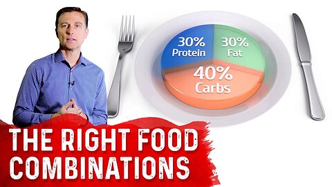 Food Combinations – Fat with Carbs vs Fat with Protein – Dr. Berg