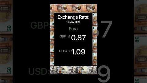 Currency Exchange Rate Today GBP USD EUR