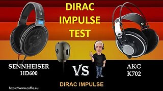 SENNHEISER HD600 VS AKG K702 IMPULSE TEST