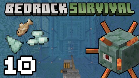 Minecraft Survival 10 Guardian Farm!