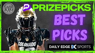 CFB PRIZEPICKS WEEK 3 | PROP PICKS | SATURDAY | 9/16/2023 | BEST BETS | CFB DAILY EDGE SPORTS