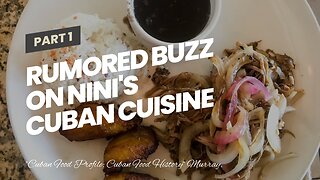 Rumored Buzz on Nini's Cuban Cuisine - Home - Indialantic, Florida - Facebook