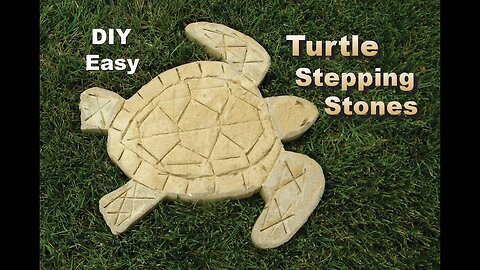 How to Make Turtle Stepping Stones Easy DIY
