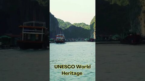 Discover the Beauty of Ha Long Bay: A UNESCO World Heritage Site #travel #shortsviral #shorts