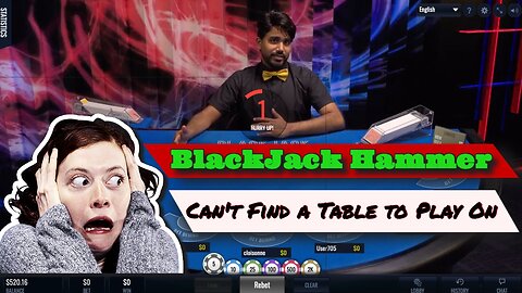 Blackjack Online Session #2: Using Card Counting App But Couldn't Find a Table! Bankroll at $530!