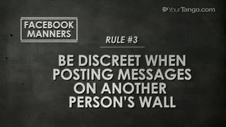 Facebook Manners And You