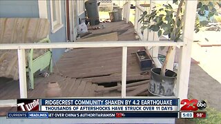 Ridgecrest community shaken by 4.2 magnitude earthquake