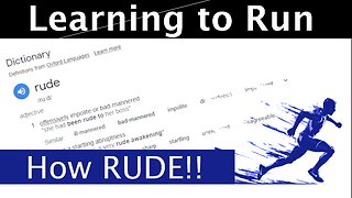 How Rude | Learning to Run | Vlog | Week 7