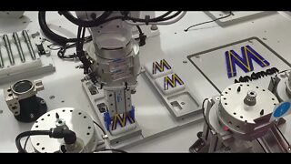 robotic quick change setup...