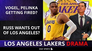 Lakers Rumors: Russell Westbrook Wants To Get Traded? Rob Pelinka Replacements? Frank Vogel Out?