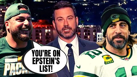 Woke Jimmy Kimmel Gets SLAMMED By David Bakhtiari For Epstein List After Aaron Rodgers Comments