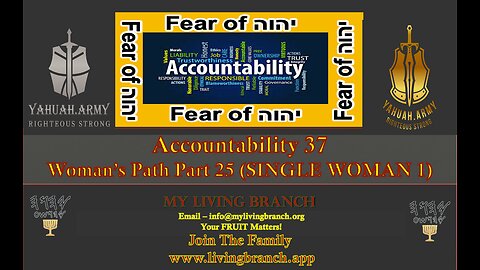 03-24-2024 Accountability Part 37 Woman's Path 25 Single Woman Part One