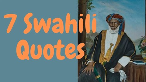 #swahili #swahiliquotes #motivationalquotes #inspirationalquotes #shortsvideo 7 Swahili Quotes