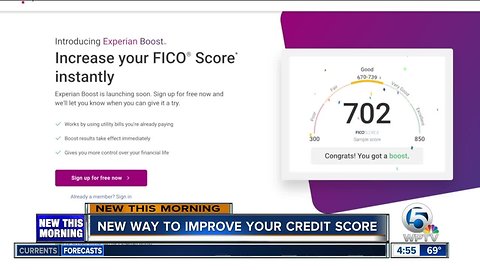 Experian Boost might be able to improve your credit score