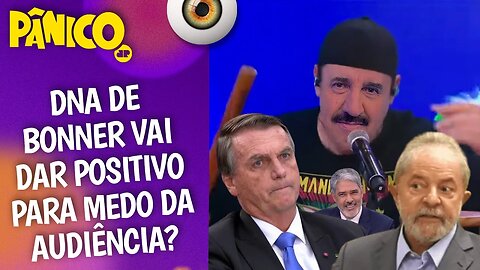 RATINHO QUER ENTREVISTAR BOLSONARO PRA TORAR O PAU CONTRA SABATINA DE LULA NO JORNAL NACIONAL?