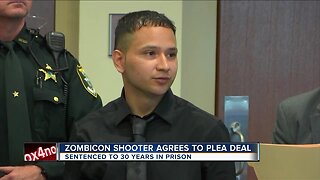 Accused 'Zombicon' shooter is sentenced following plea deal