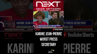 Karine Jean-Pierre Claims Title of Worst Press Secretary #shorts