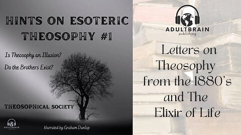 Clip - Hints on Esoteric Theosophy, Letters from Olcott, Blavatsky and Critics. Do the Bros Exist?