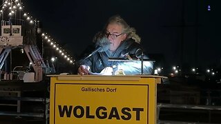 Wolgast - Stefan alias Zorro:Napoleon mit einem Redebeitrag 07-03-2023