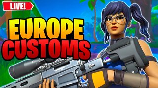 🔴 REAL FORTNITE CUSTOMS LIVE EU 4TH ZONE SCRIMS FORTNITE CUSTOM MATCHMAKING SOLOS,DUOS,TRIOS,SQUADS