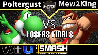 Poltergust (Yoshi) vs. COG MVG|Mew2King (Donkey Kong & Rosalina) - SSB4 Losers Finals -