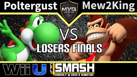 Poltergust (Yoshi) vs. COG MVG|Mew2King (Donkey Kong & Rosalina) - SSB4 Losers Finals -