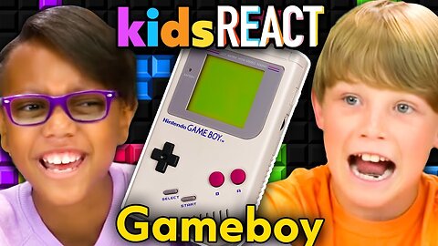 Kids React To The Original Gameboy! | Kids REACT