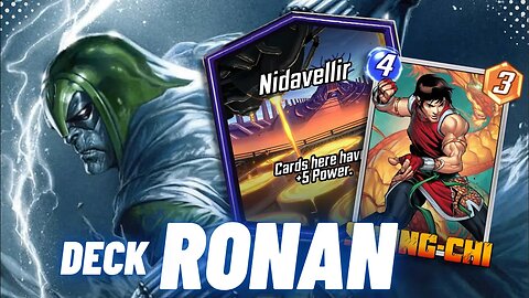 🔥 DECK RONAN - MARVEL SNAP