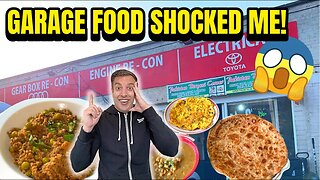 This GARAGE Serves FOOD At 5AM & It Is Mindblowing!! | DID NOT EXPECT THIS 🤯😱