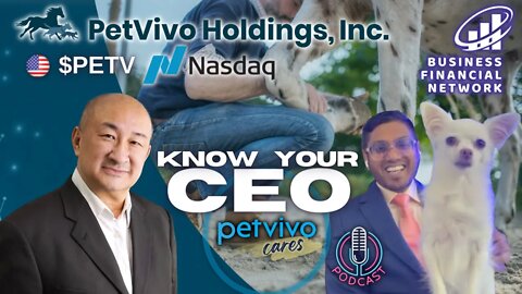 Stocks to Watch 👀 Podcast 🏇 Joint Pain Pet Care 🐶 Pet Vivo $PETV 🇺🇸 Nasdaq 📈 PetVivo.com