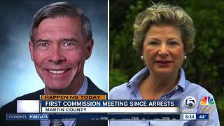 Martin County Commission to hold first meeting since 2 commissioners arrested