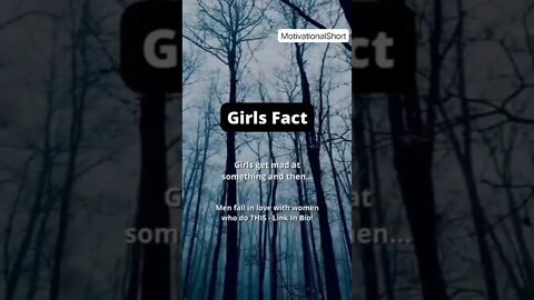 psychology facts about Girls #MfrQuotes