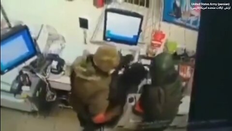 A video allegedly related to the theft of a store in Ukraine by Russian forces | NEWS-19