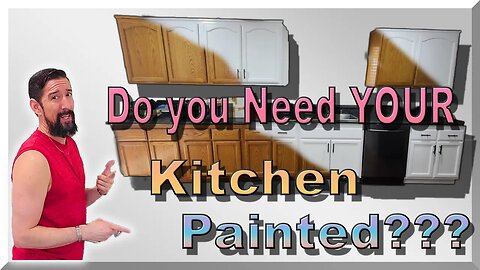 California Kitchen Cabinet Painting!!! 😎😁