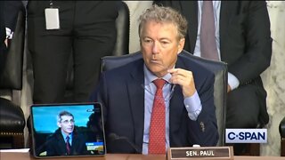 Rand Paul Confronts Fauci With His OWN Words